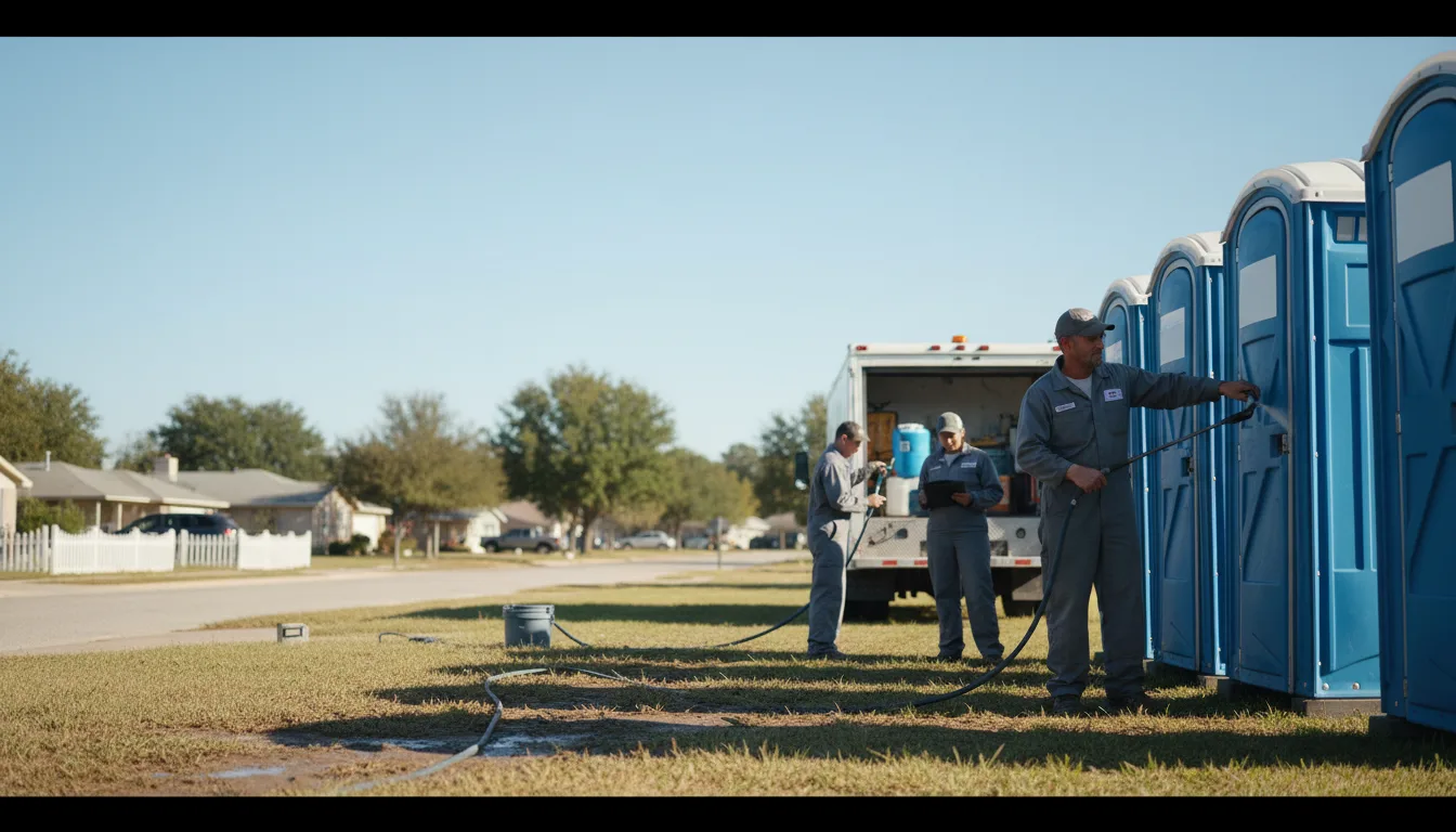 Long-Term Portable Toilet Rental in Elkville, IL near me